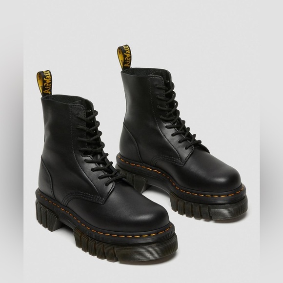 Dr. Martens Shoes - Dr. Martens Black Chunky Sole Boots